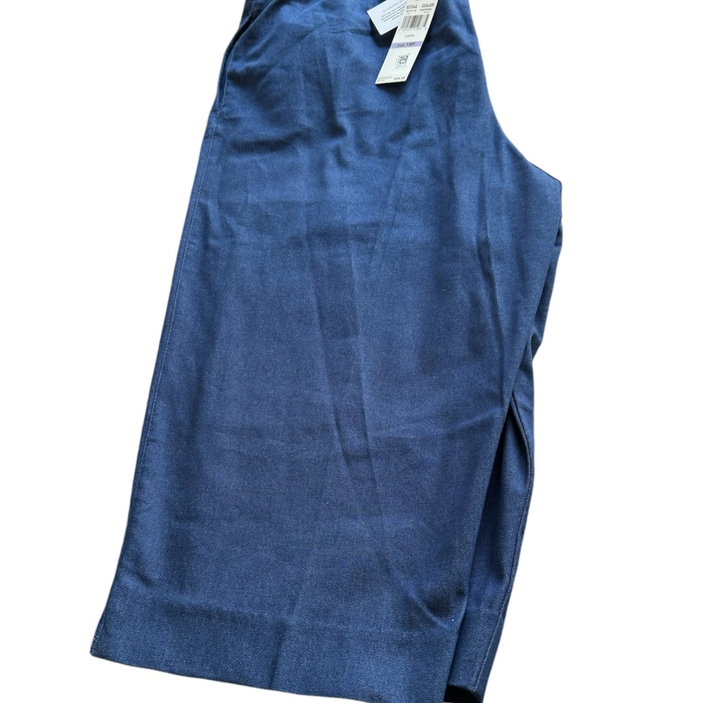 ALFRED DUNNER CLASIC FIT DENIM JEAN CAPRI